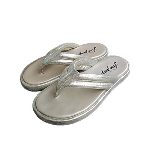Free People Silver Sandals